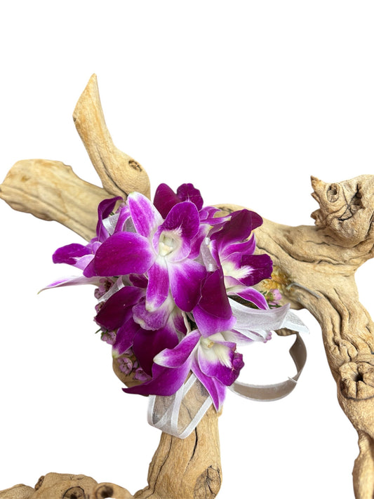 Elegant Orchid Corsage.
