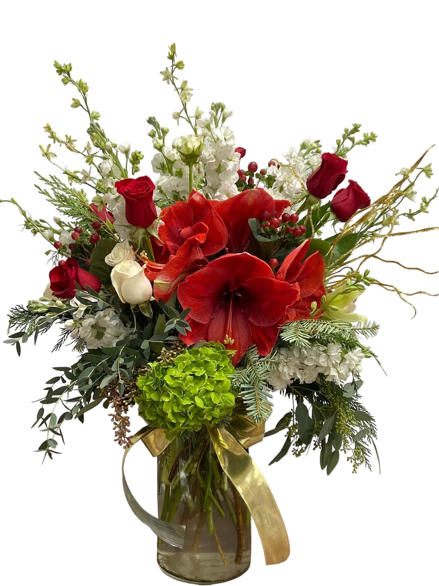 The Yuletide Elegance Bouquet - Flower Gallery