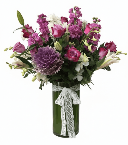 Lavender Sparkle Jewelry - Flower Gallery