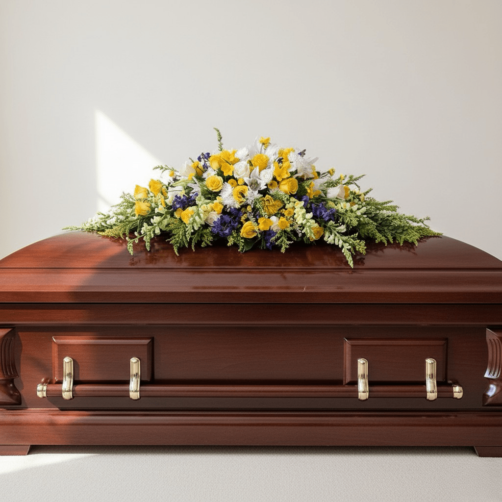 Life's Gratitude Casket Spray