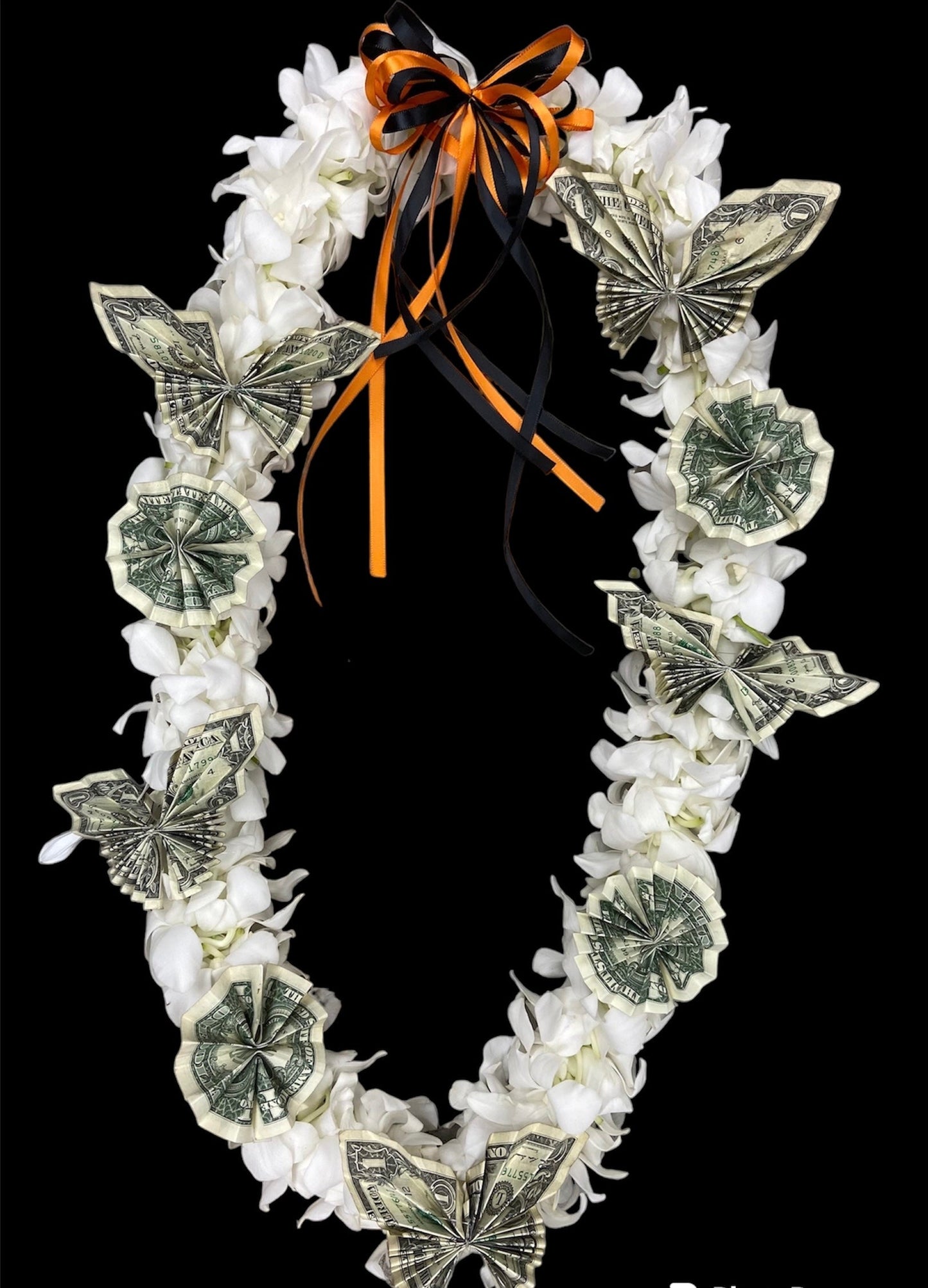 White Money Lei.