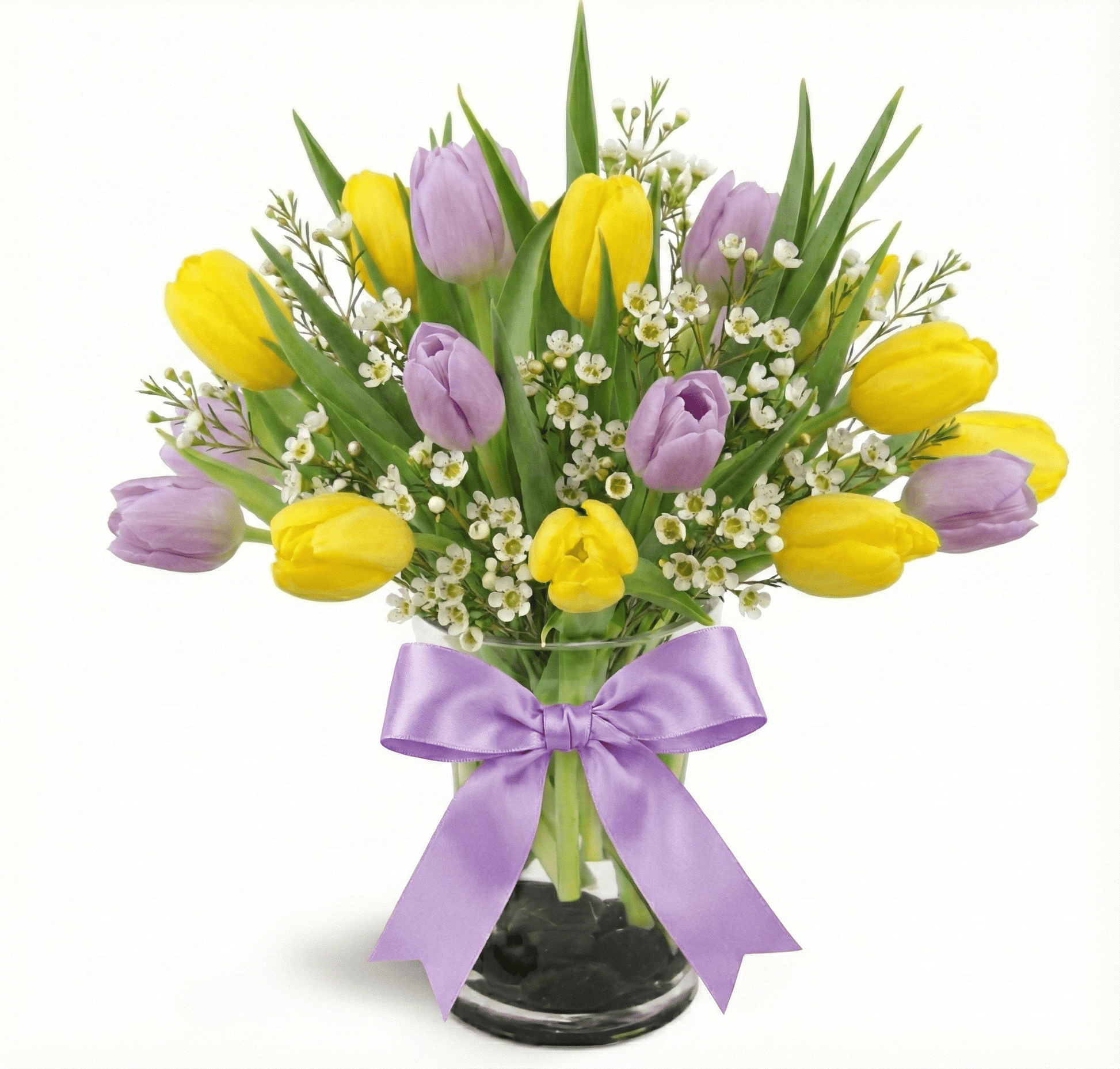 Springtime Whisper Tulip Bouquet - Flower Gallery