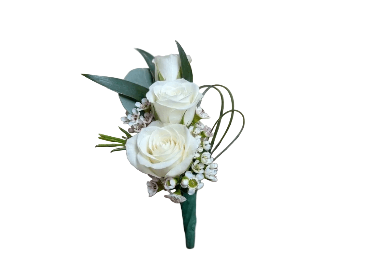 Spray Rose Boutonnière - Flower Gallery