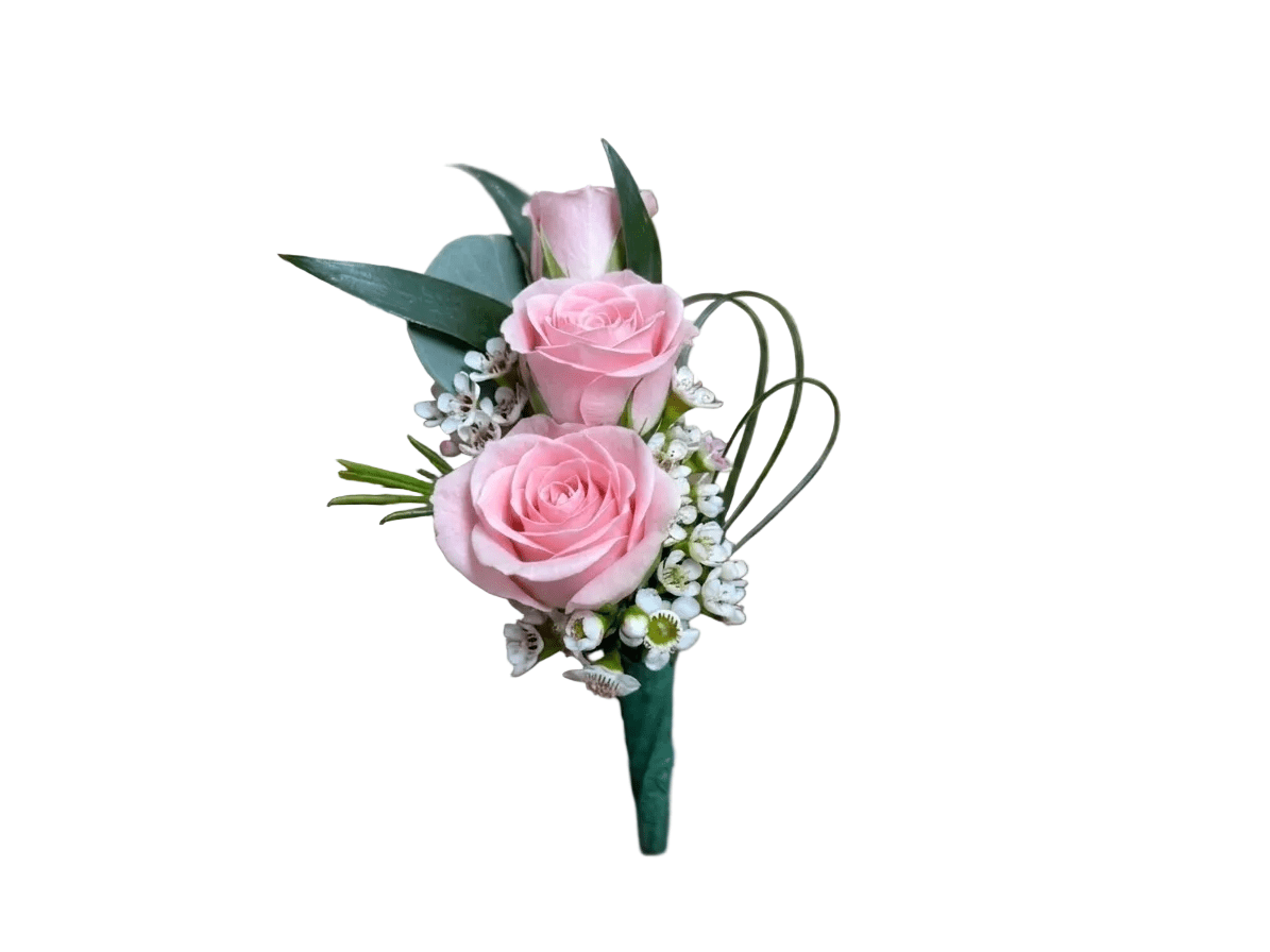 Spray Rose Boutonnière - Flower Gallery