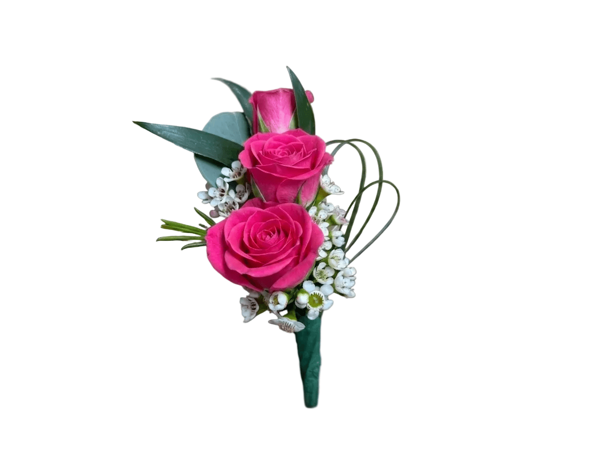 Spray Rose Boutonnière - Flower Gallery