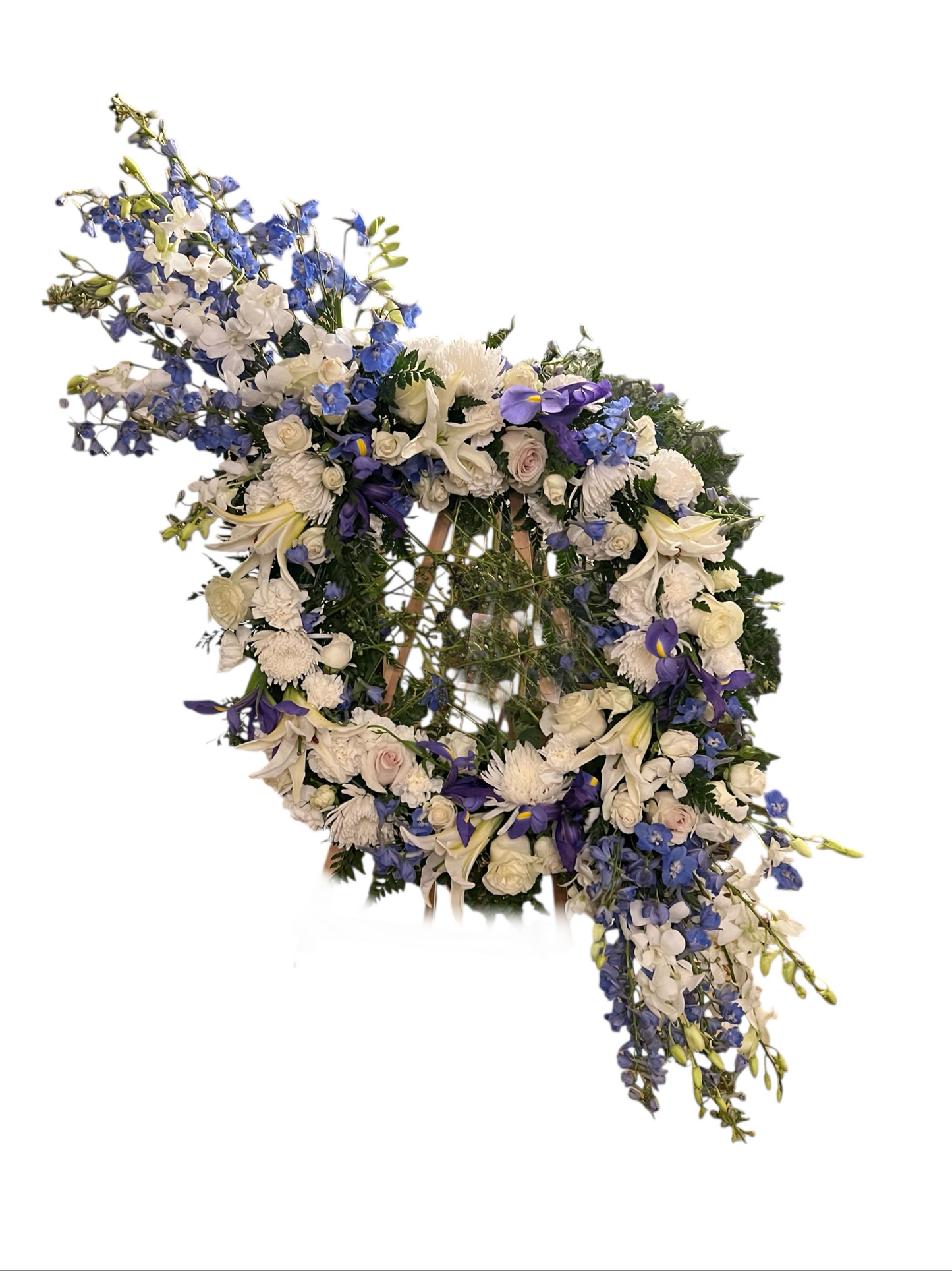 Heavenly Tribute Open Wreath.